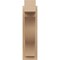Ekena Millwork 5 1/2-in W x 12-in D x 20-in H Funston Block Rough Cedar Woodgrain TimberThane Outlooker, Primed Tan OUTUR055X12X20FST44RCPR - alternate 4
